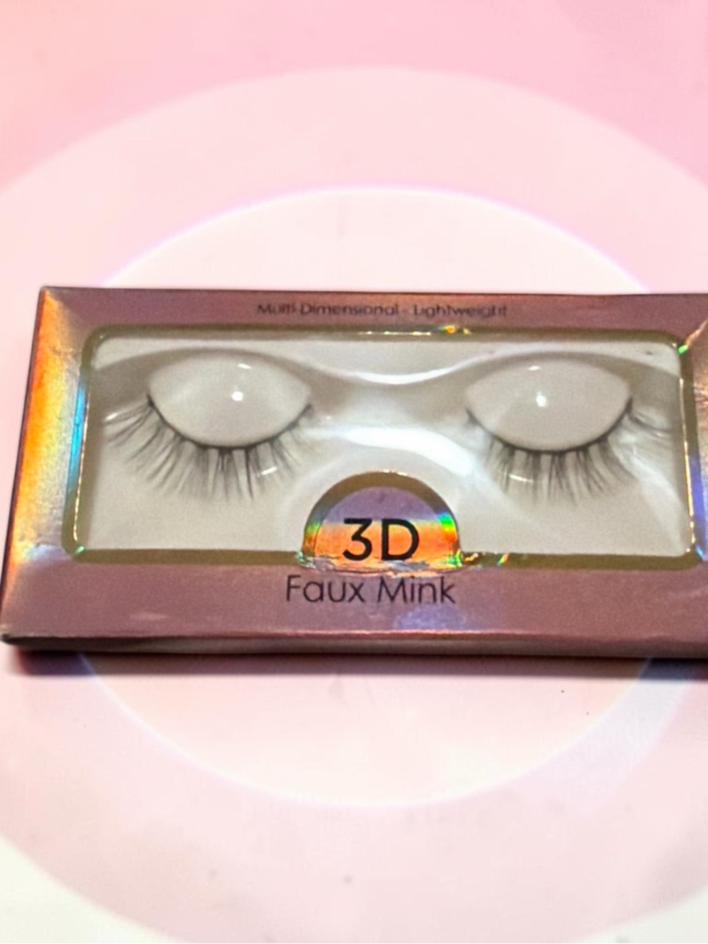 3D Faux Mink False Eyelashes